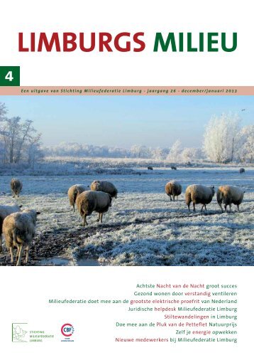 Limburgs Milieu nr. 4 2012 - Milieufederatie Limburg