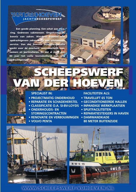 Klik voor om onze brochure te downloaden - Scheepswerf Van der ...