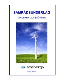 SAMRÅDSUNDERLAG - Scanergy