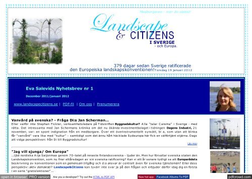 PDF-fil - Landscape & Citizens