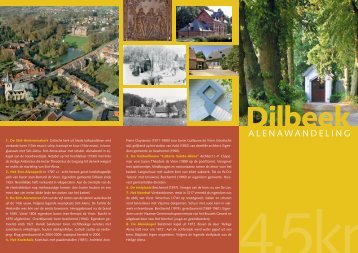 Folder Alenawandeling - Toerisme Dilbeek