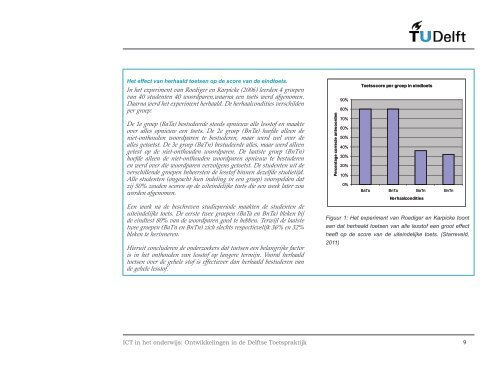 TU Delft - Ontwikkelingen in de Delftse Toetspraktijk - CAN