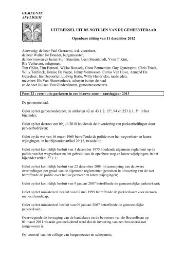 WM97/Caligula Infection - Gemeente Affligem