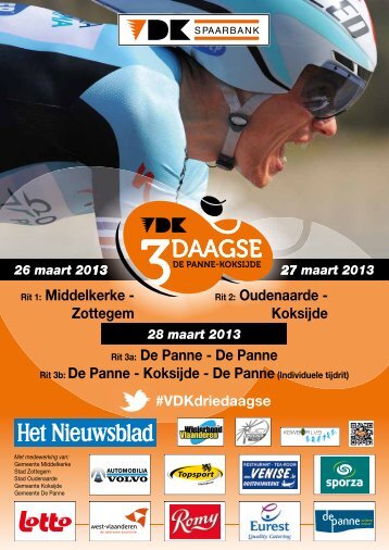 Rit 3a: De Panne - De Panne Rit 3b: De Panne ... - Cycling Service