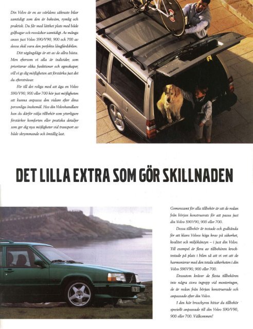 Volvo tillbehörskatalog 700/900 ca 1999-2000