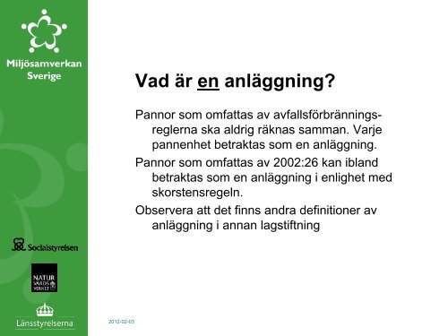 Presentation av projektet - Miljösamverkan Sverige