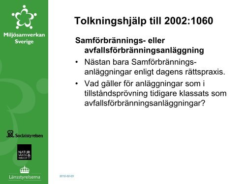 Presentation av projektet - Miljösamverkan Sverige