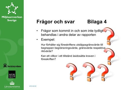 Presentation av projektet - Miljösamverkan Sverige