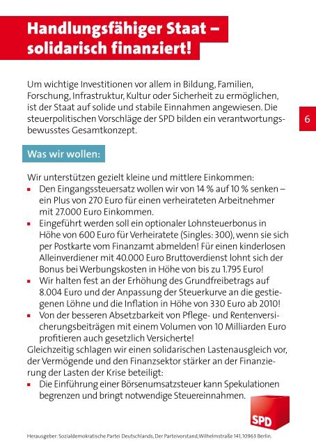 Sozial und Demokratisch. - SPD-Ortsverein Isen