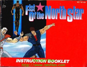 Fist of the North Star NES Manual - The NES Files