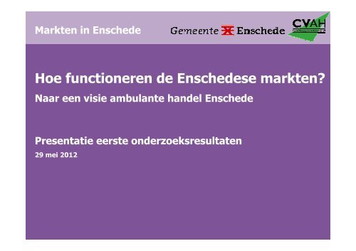 Download this publication as PDF - markten in Enschede