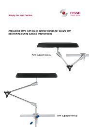 Arm support lateral and vertical E - Baitella AG