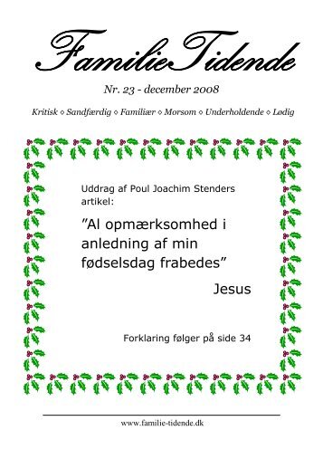 2008 - familie-tidende.dk