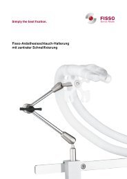 Fisso-Anästhesieschlauch-Halterung mit zentraler ... - Baitella AG