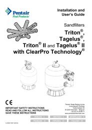 Triton , Tagelus , Triton II and Tagelus II with ClearPro Technology