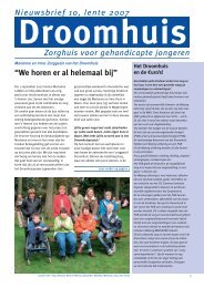 Droomhuis Nieuwsbrief 10 - Het Droomhuis