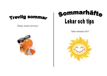 Sommarhäfte 2013