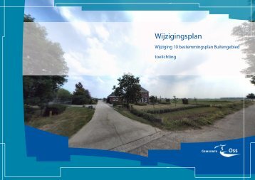 Wijzigingsplan - Gemeente Oss