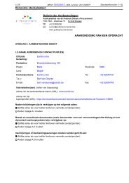 Renovatie stookplaatsen Bulletin der Aanbestedingen ... - Cerga