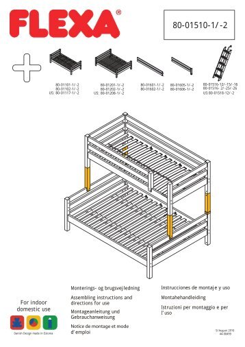 For indoor domestic use - flexa