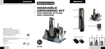 WASHABLE GROOMING KIT - Remington