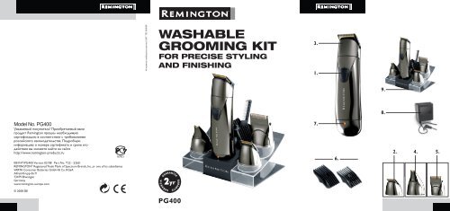 WASHABLE GROOMING KIT - Remington