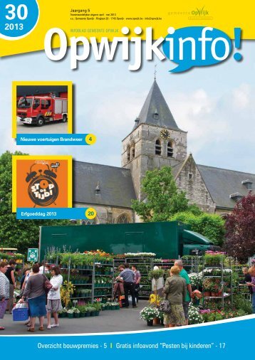 Infoblad april 2013 - Opwijk