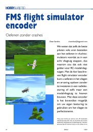 FMS flight simulator encoder - Verster