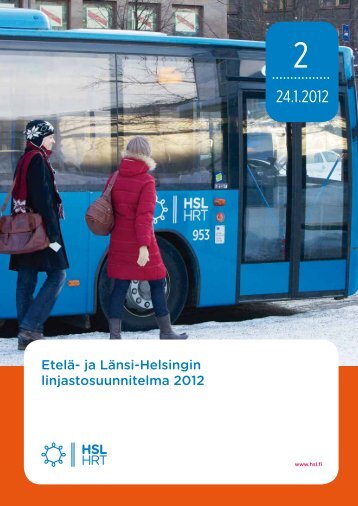 Etelä- ja Länsi-Helsingin linjastosuunnitelma 2012 - Hsl
