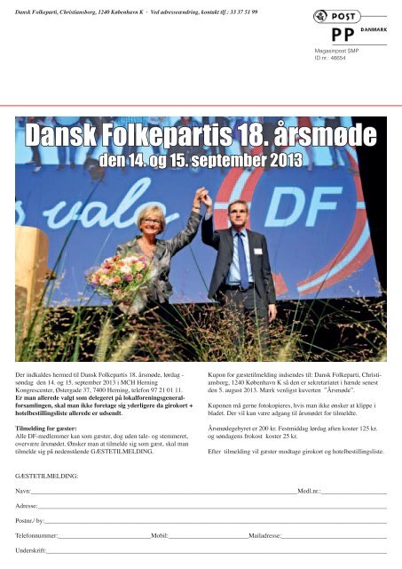 Stor reportage - Dansk Folkeparti