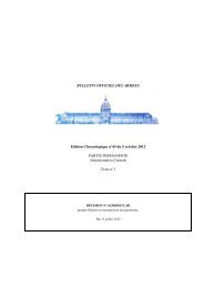 BULLETIN OFFICIEL DES ARMEES Edition Chronologique n°43 du ...