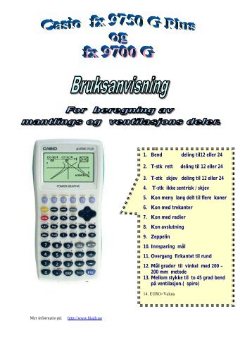 1. Bend deling til12 eller 24 2. T-stk rett deling til 12 eller 24 3. T-stk ...