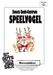 December - Scouts Genk Centrum