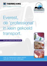 Everest koelwagens - Thermo King transportkoeling