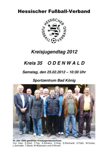 Kreisjugendfußballtag 2012: Kreis 35 Odenwald - Hessischer ...