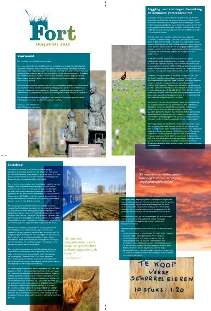 dorpsvisie Fort.pdf - Gemeente De Wolden