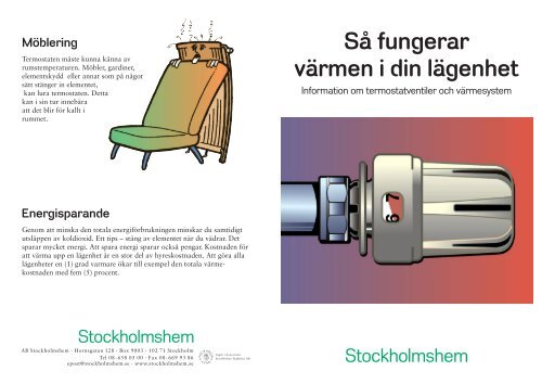 Så fungerar värmen i din lägenhet - Stockholmshem