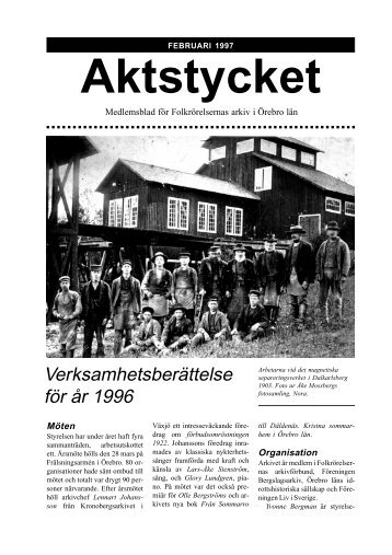 Aktstycket - ArkivCentrum Örebro län