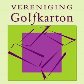 jargon deel 1 - Vereniging Golfkarton