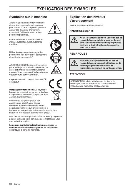 OM, PG 680, PG 820, 2013-06, NL, FR, DE, IT - Husqvarna ...