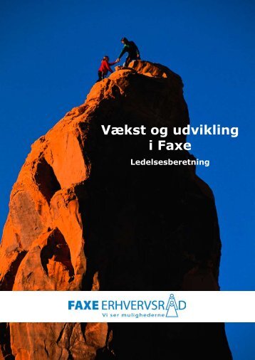 Vækst og udvikling i Faxe - Faxe erhverv