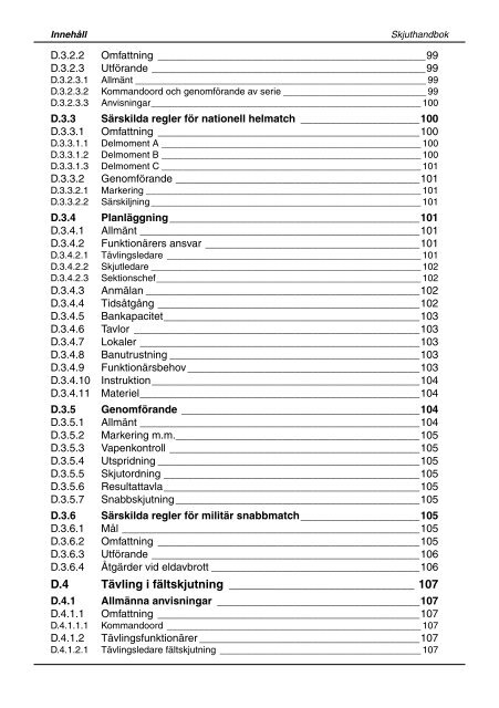 Skjuthandboken - Svenska Pistolskytteförbundet