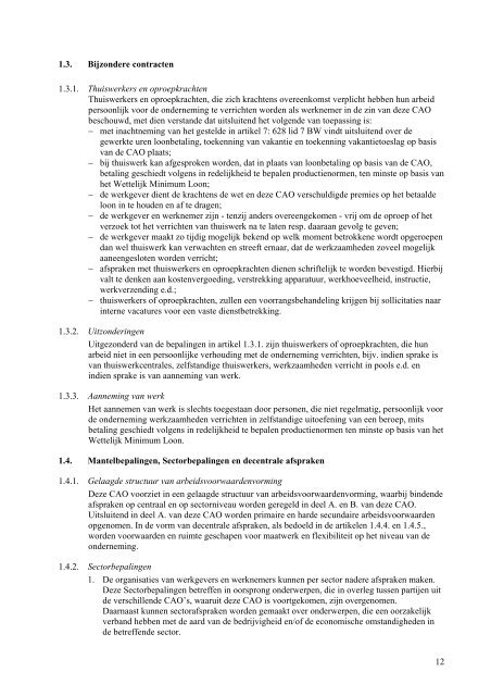 Volledige tekst CAO Grafimedia (pdf) - Salaris-informatie.nl