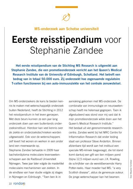 Rondom MS 42.pdf - Stichting MS Research