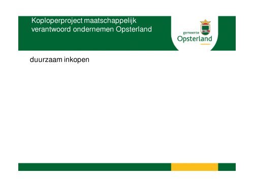 gemeente Opsterland - DGMR