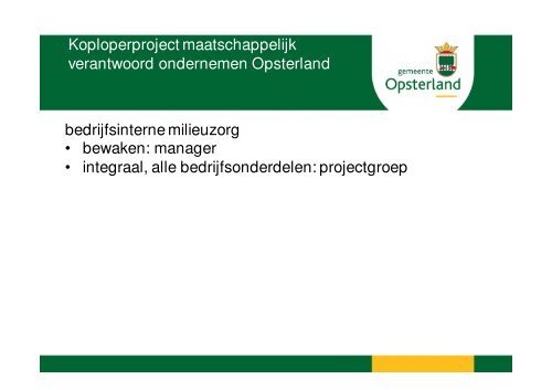 gemeente Opsterland - DGMR