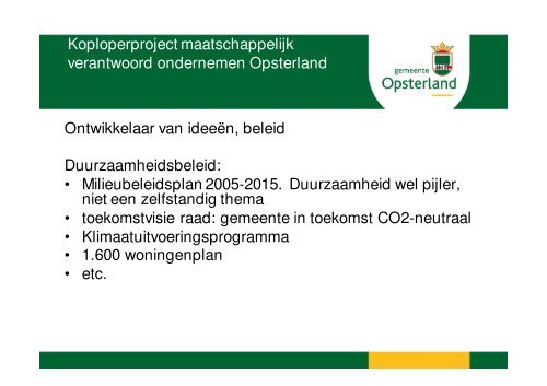 gemeente Opsterland - DGMR