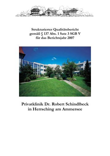 Privatklinik Dr. Robert Schindlbeck in Herrsching am Ammersee