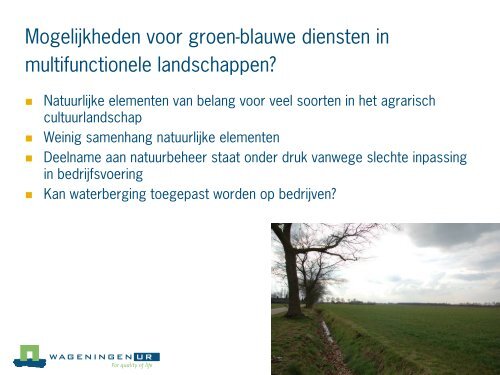 Klimaatverandering - Provincie Drenthe