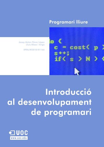 Introducció al desenvolupament de programari - 6 tasses de Java ...